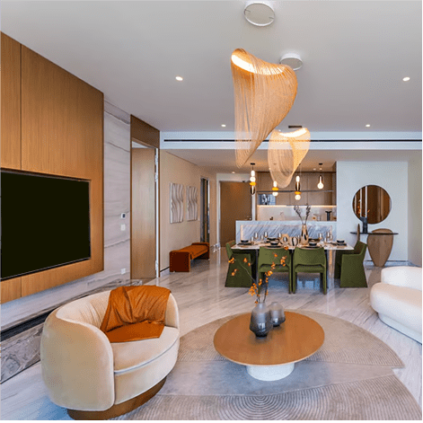 Stylish comfort with a luxury touch